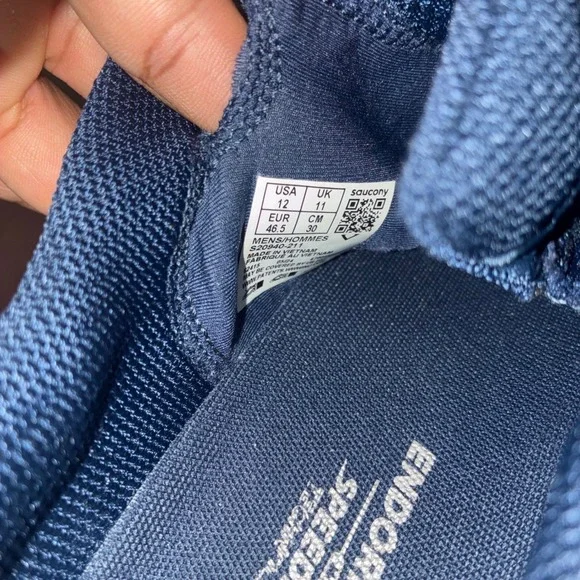 Saucony Endorphin Speed 4 Running Shoes Men 12 Blue Orange Walking S20940-211 - Picture 8 of 8